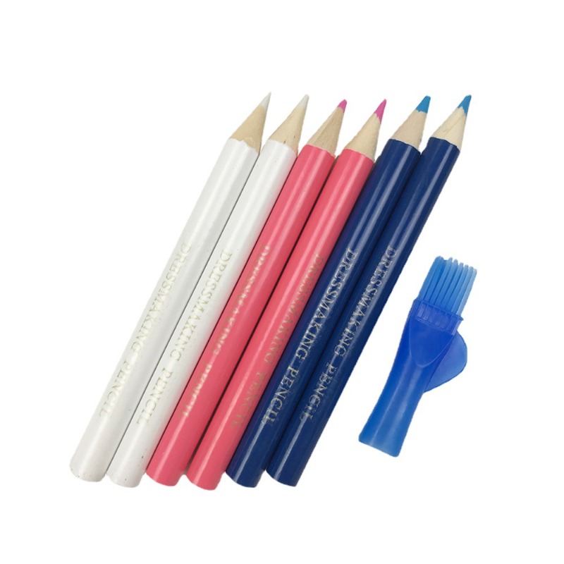 Sewing Gauge Ruler - 3/6 Buah Pensil Kain Larut Air
