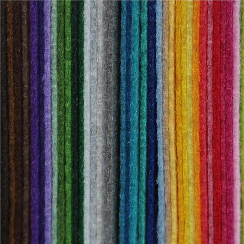 40 Lembar Kain Felt Non-Woven  - Sewing Thread In Textile ulasan dan harga