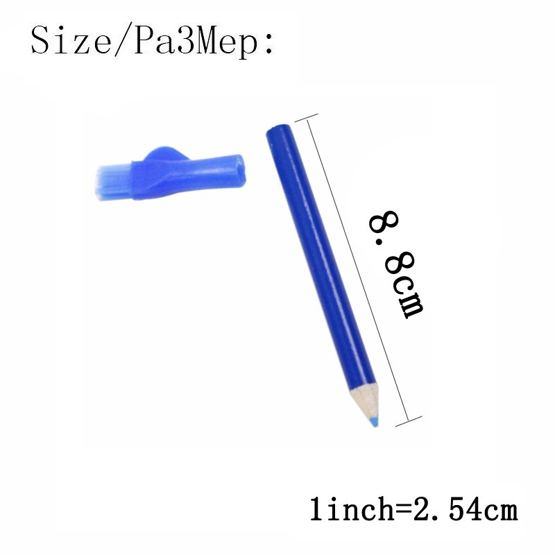 3/6 Buah Pensil Kain Larut Air - Sewing Gauge Ruler ulasan dan harga