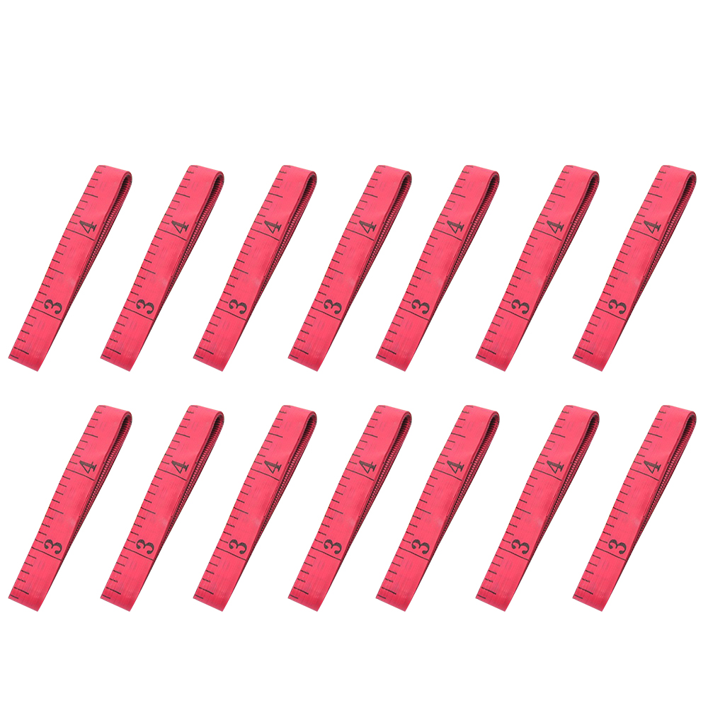 Pita Ukur Merah Dua Sisi 150cm - Sewing Gauge Ruler ulasan dan harga